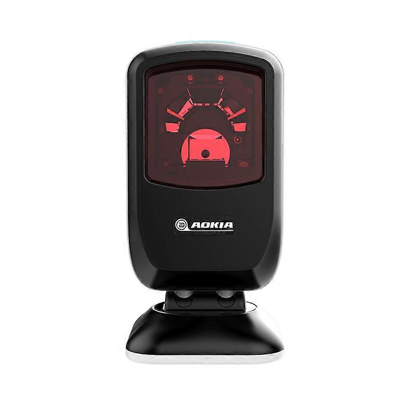 Automatic Omnidirectional Wired USB Laser Barcode Scanner 20 Line Bar Code Reader Hand-free Stand USB handheld barcode scanner