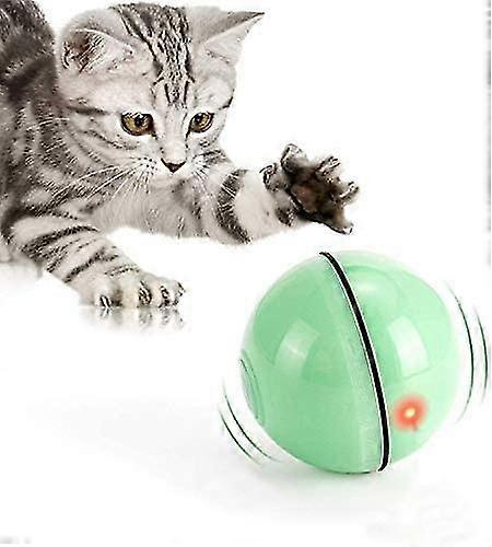 Lelestar Cat Toys Balls 2020 Newest Version Interactive Smart Cat Toy Automatic Rechargeable LED Light Self Rotating Rolling Ball Pet Exercise Teaser