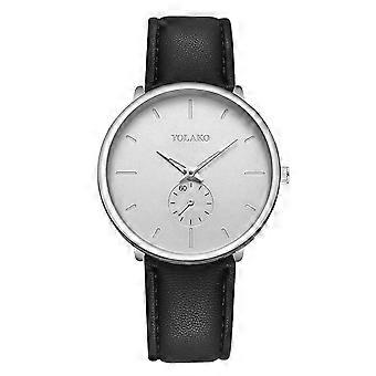 Men Fashion Watches Clocks Watches Leather Casual Dresses Wrist Crystals