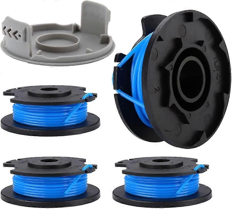 Spool Wire For Ryobi One+ Rac124 Ac14rl3a Olt1823 1832 Rlt1825 1830 18v 24v 40v Trimmer Replacement Parts (4pcs)