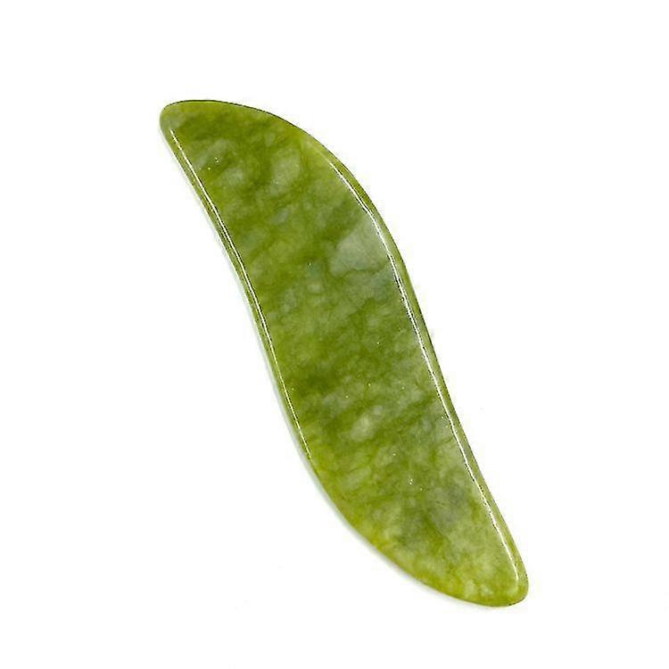 Gua Sha Masaje Piedra Jade Verde