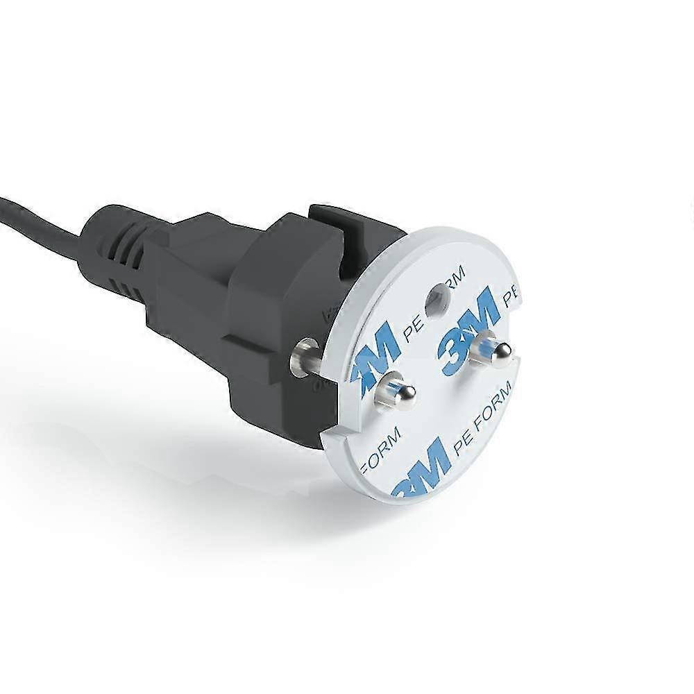 20 Pieces Baby Power Outlet Covers - Electrical Protector: 3m Adhesive Twist Mechanism (keyless) For Child Home Safety, Power Outlet Cover, White, 3.8