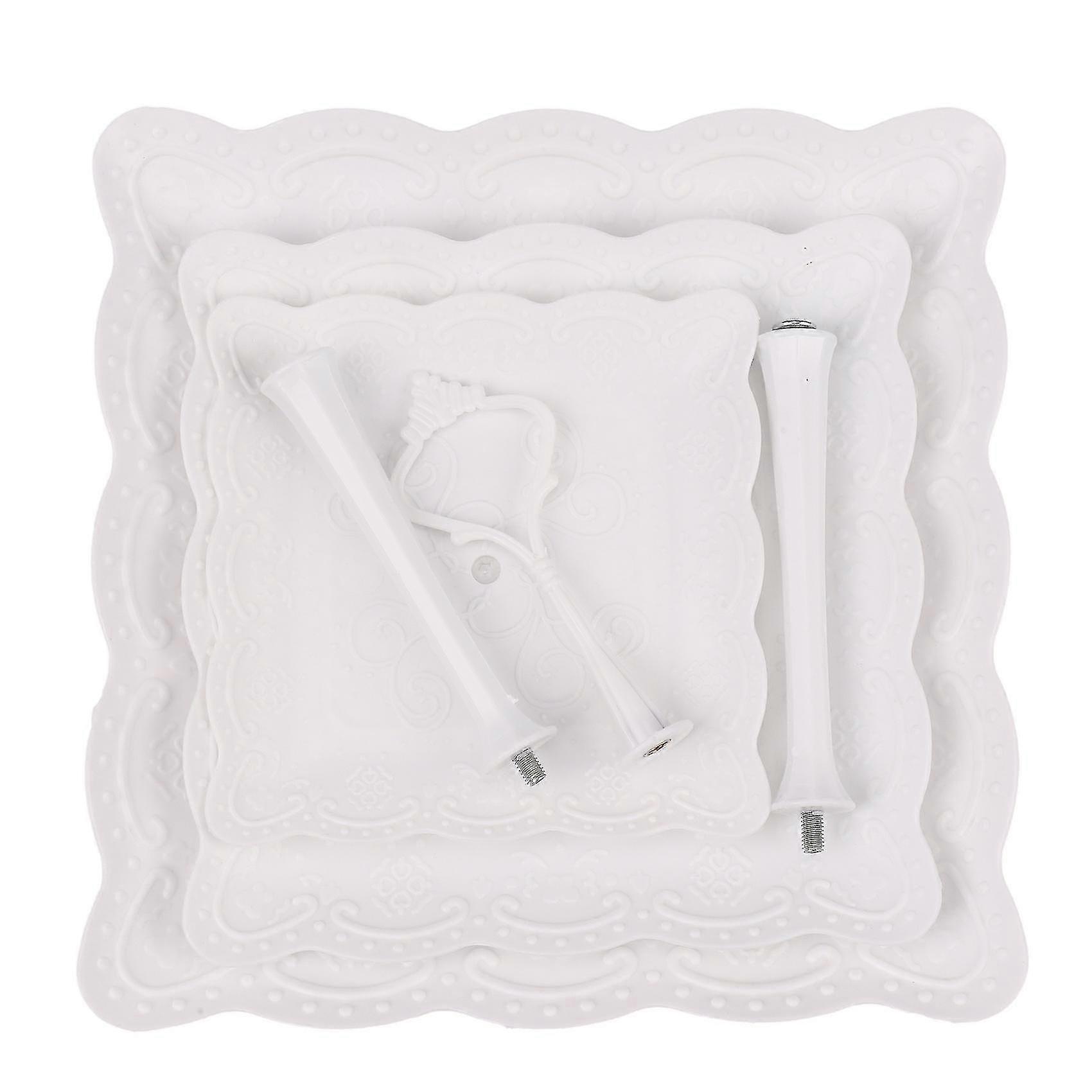 3 Tier Cupcake Display Stand Dessert Tower Fruit Tray Decoration