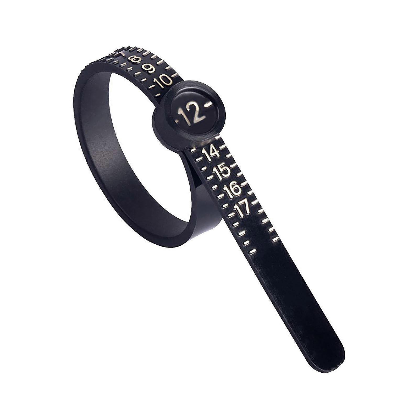Ring Sizer Measuring Tool Reusable Finger Size Gauge Measure Set Jewelry Sizing Tools
