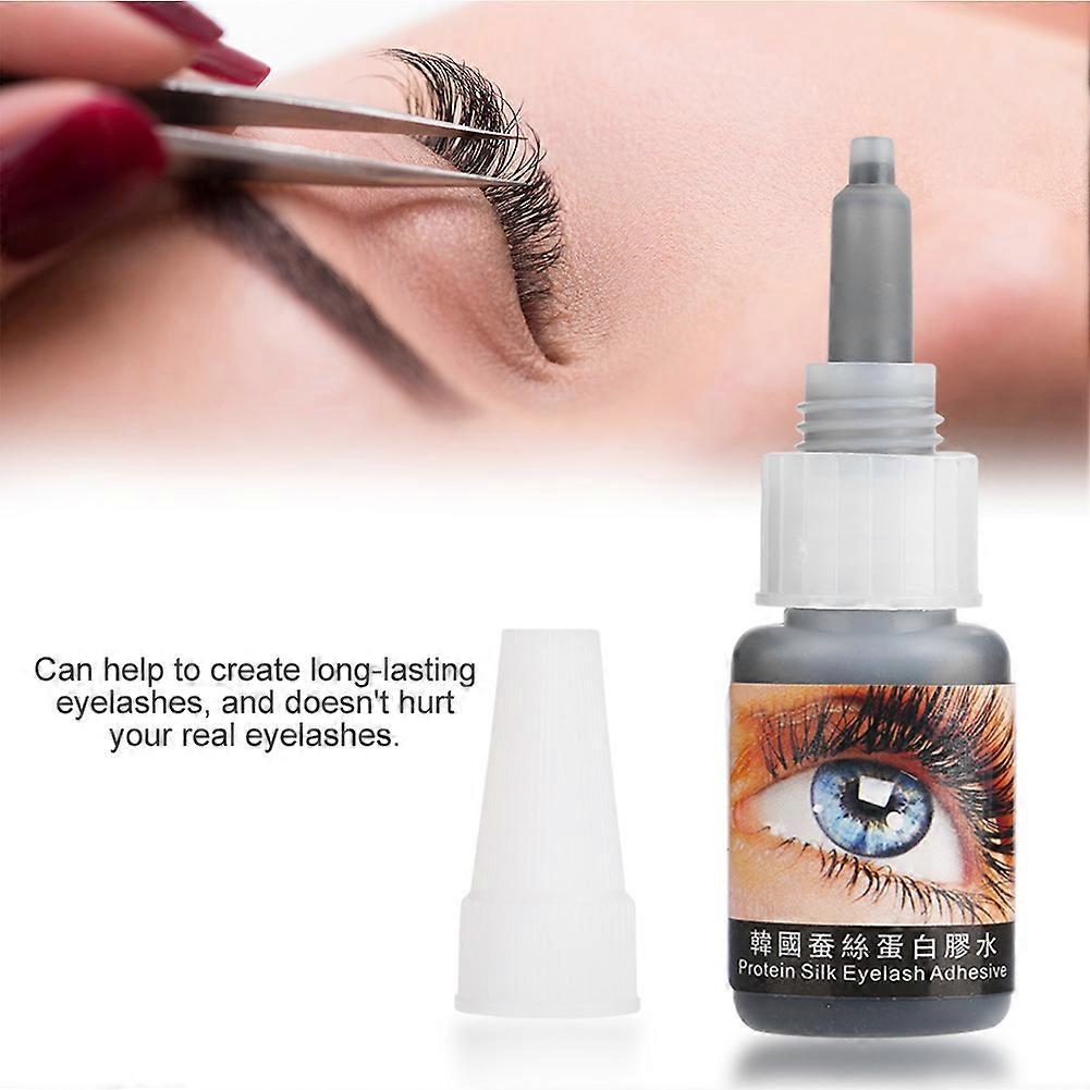 Silk Protein False Eyelashes Extension Slight Stimulation Grafting Black Glue Adhesive Lashes
