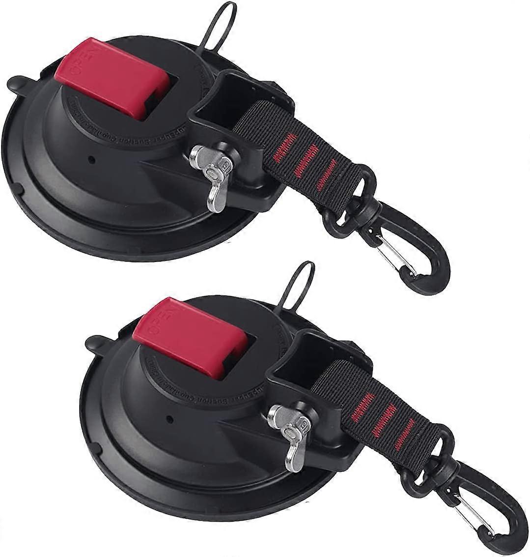 XHX Pack Strong Suction Cup Lashing Anchor Multi-Function Strong Powerful Suction Cup with 360Rotating Fixing Hook