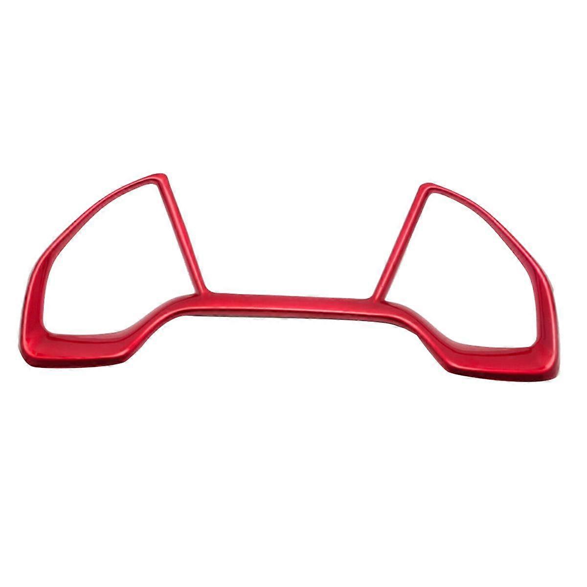 For 2016-2019 10Th ABS Red Inner Dashboard Frame Panel Cover Trims