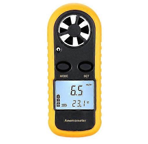 Anemometer,Digital Anemometer The anemometer can measure wind speed and temperature without battery delivery