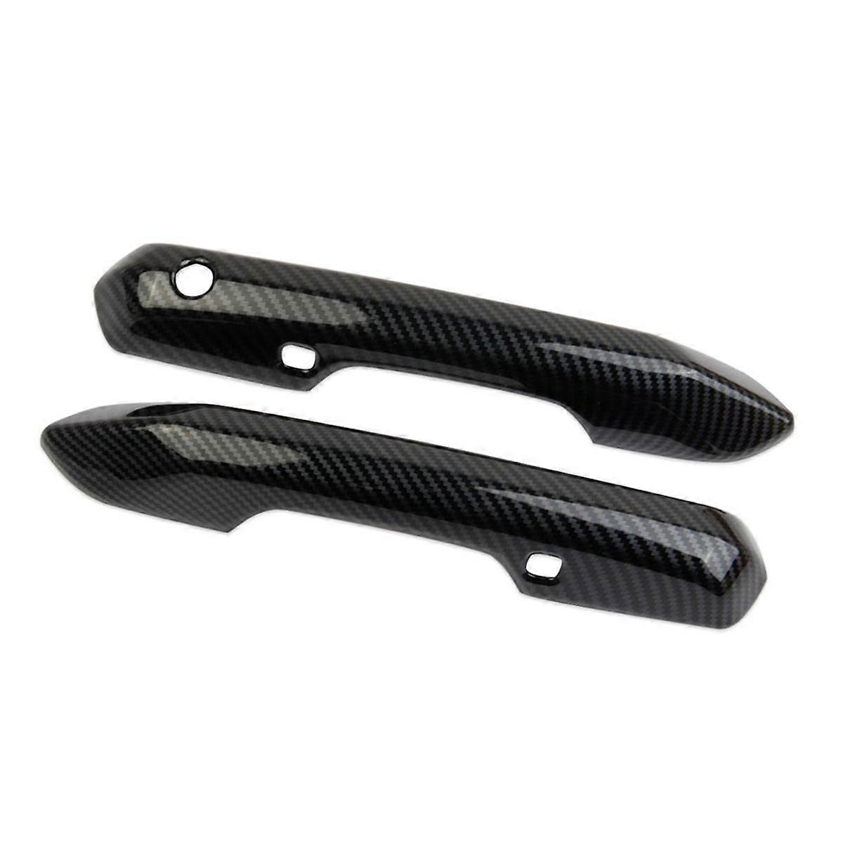 Exterior Side Door Handles Cover Trim for 2024 Accessories Carbon Fiber