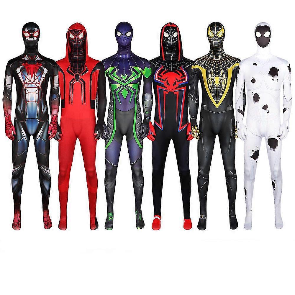 2099 Spider-man Bodysuit Halloween Carnival Cosplay Costume