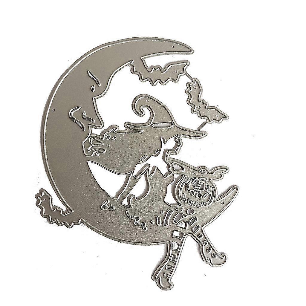 Halloween Moon Metal Cutting Dies Stencil Scrapbook Album Paper Card Template