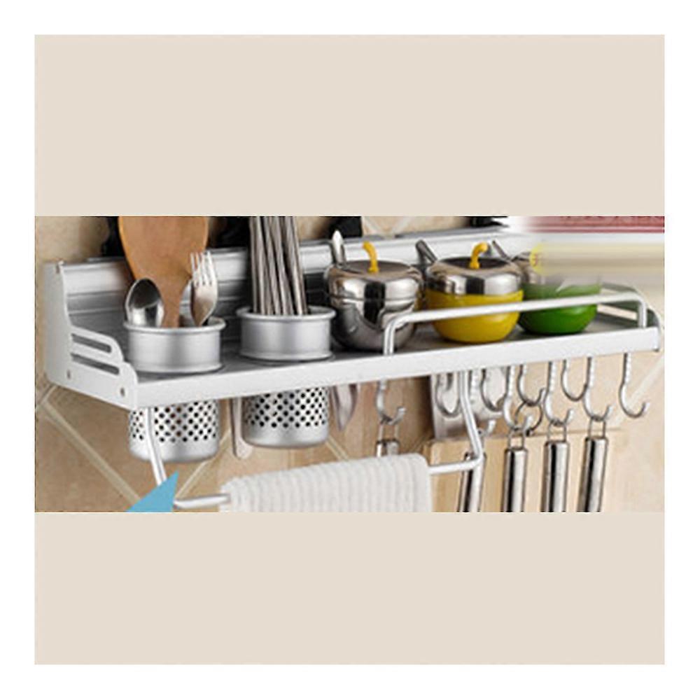 Kitchen Storage Rack Flavor Chopsticks 50cm 2 Cup 8 Hook