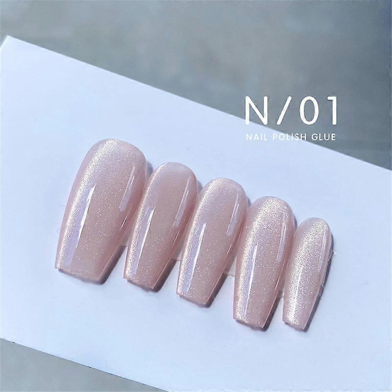 15ML magnetický kryštálový mačací gélový lak na nechty trblietky Spar Ice Transparent Soak Off