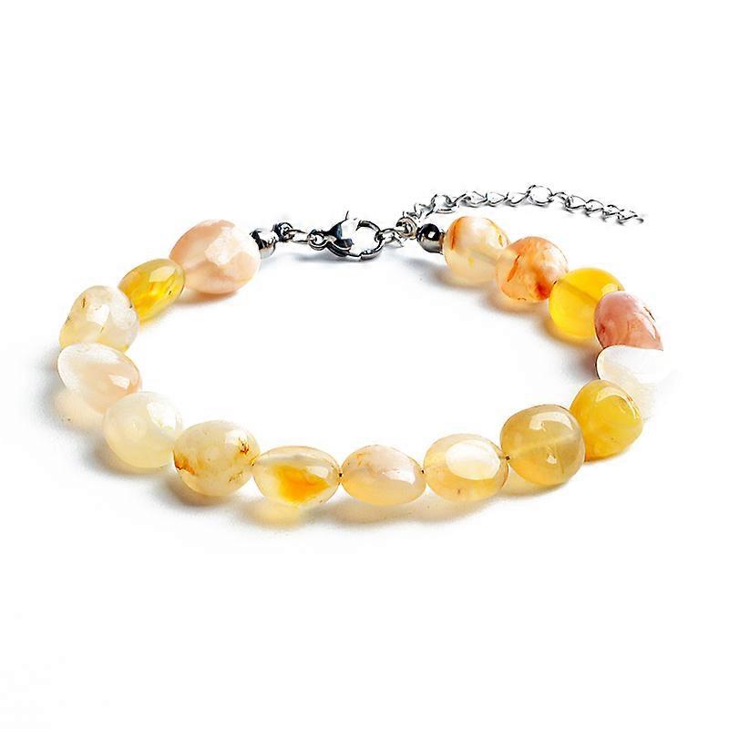 Natural Irregular Tiger Eye Stone Bracelets Women Reiki Amethyst Lapis Lazuli Agate Beads Bracelets Quartz Health Care Jewelry