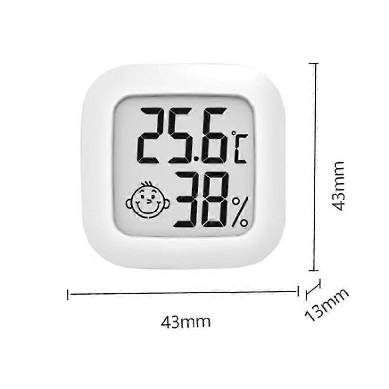 Home Indoor Digital Thermometer Wireless Sensor LCD Smart Battery Hydrometer Thermometer With Humidity Meter Temperature Tools