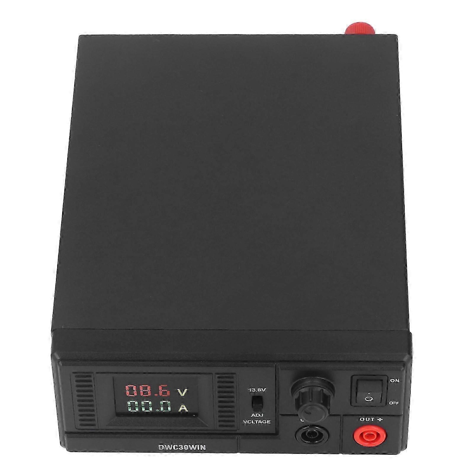 AC to DC Converter Power Supply 30A Adjustable 7.5V to 15.8V with Digital Display for Vehicle and Marine Radios AU Plug 220V