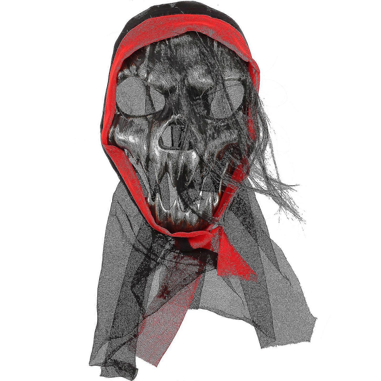 Creepy Halloween Mask Prop Halloween Scary Mask Masquerade Party Mask Haunted House Prop