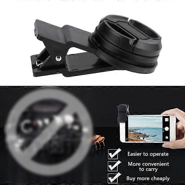 37MM Professional Universal CPL Filter Phone Wide Angle Polarizer Circular Portable Accessories Durable With Clip Black Lens #