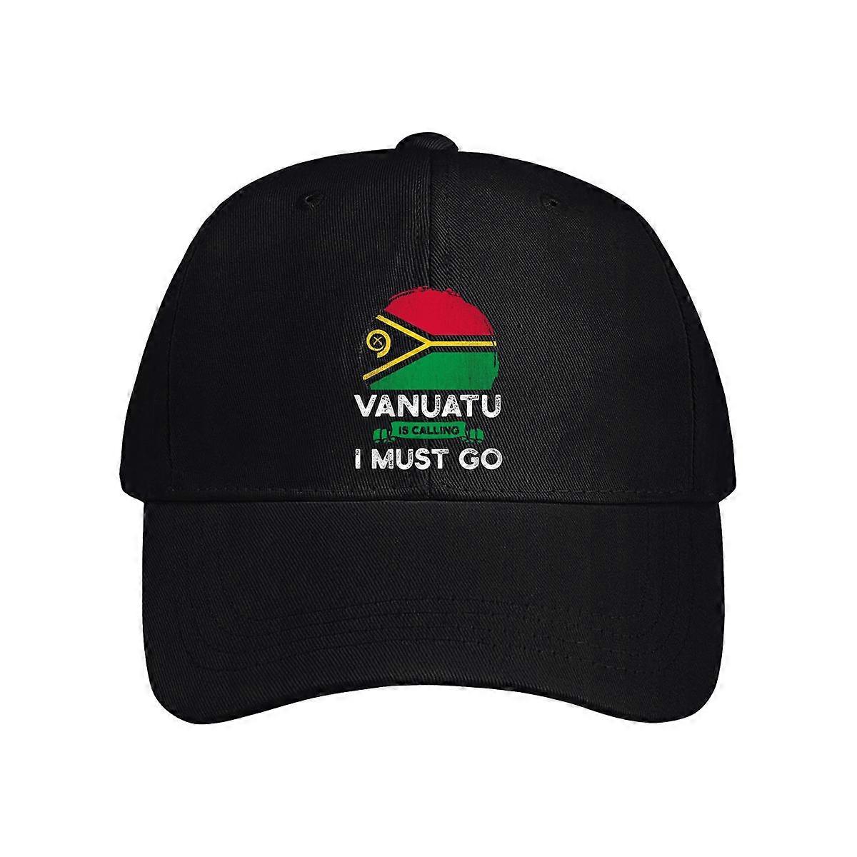 Vanuatu Is Calling I Must Go Baseball Cap