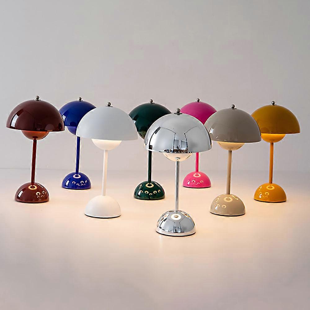 פרח ניצן מנורת שולחן, חדר חתונה, חדר שינה, קישוט שולחן כתיבה, מנורה, מנורת לילה (נטענת) חם/חדש