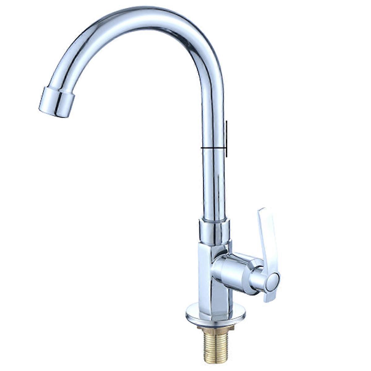 Kitchen Faucet, Single, Cold, Zinc Alloy