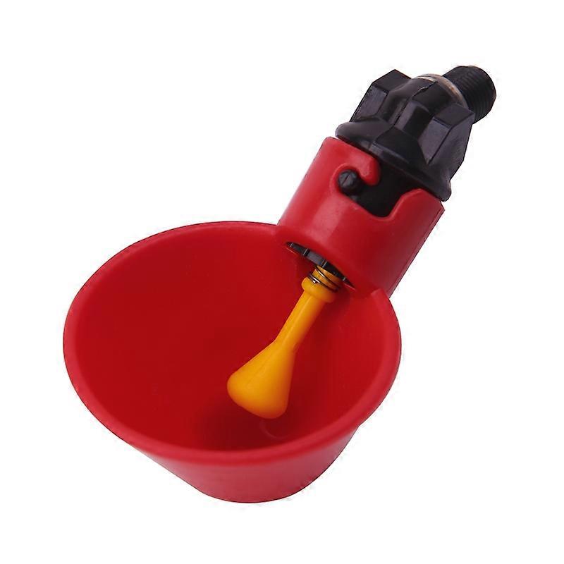 Poultry Drinking Bowl Automatic Filling 3 Inch Thread for Duck Chicken Rabbit