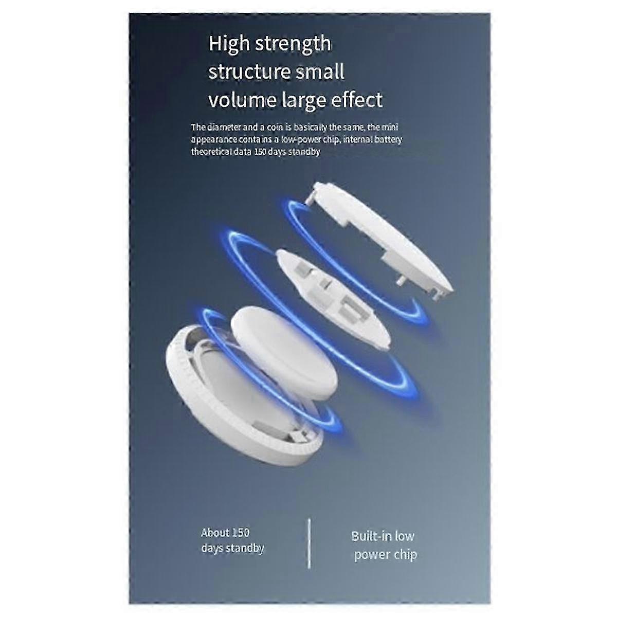 Smart Bluetooth Gps Tracker For Find My App Global Positioning Tracker For Key Finder Locator Wallet Pet Kids A