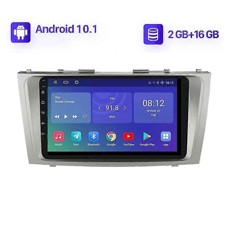 9" Autoradio 2Din Android 12 Car Stereo Head Unit Multimedia For Toyota Camry 2007- 2011 GPS Bluetooth WIFI Gps Navigation