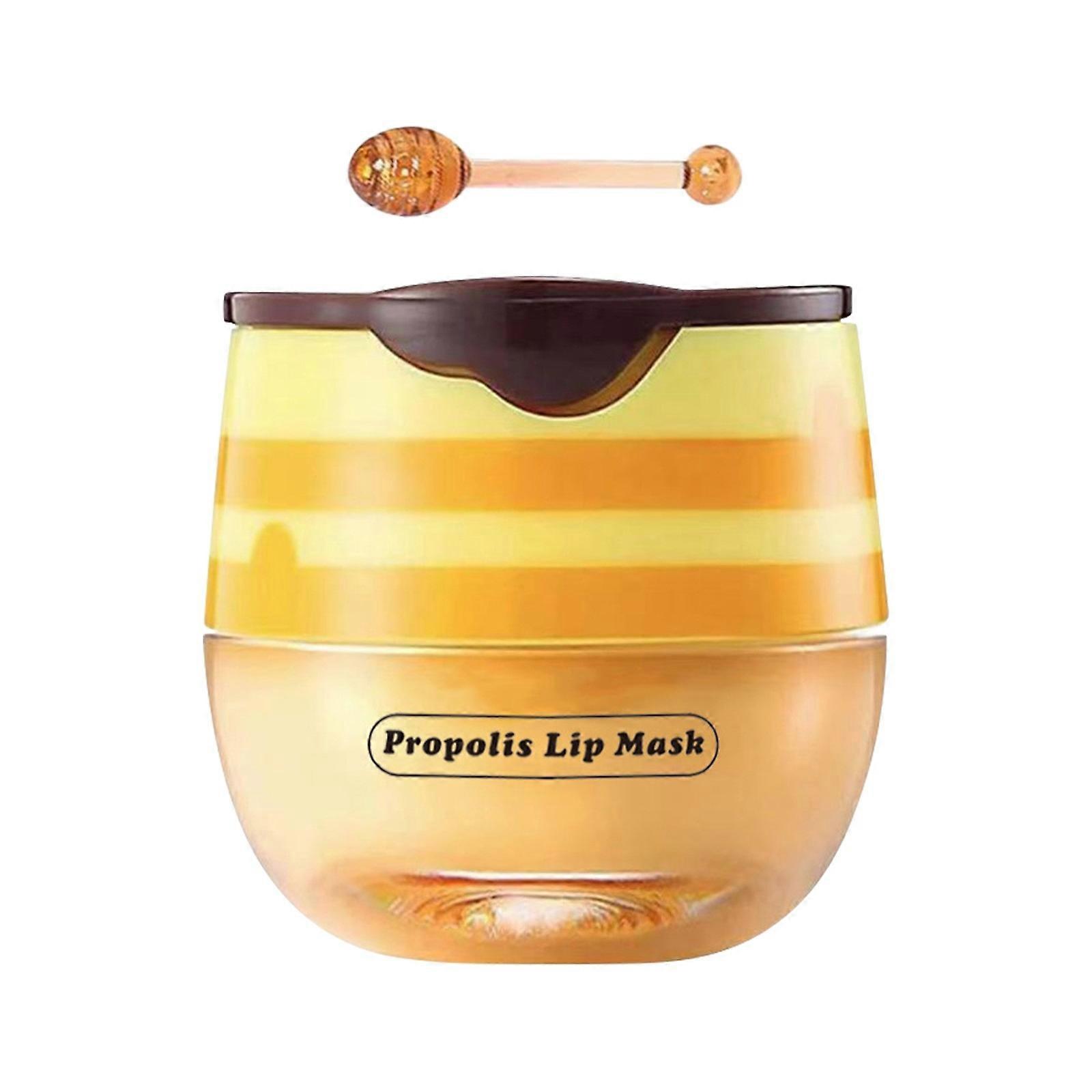 Strawberry Propolis Moisturizing Lip Mask Moisturizing And Improving Lip Lines Dead Skin Removing Lipstick g pu7312