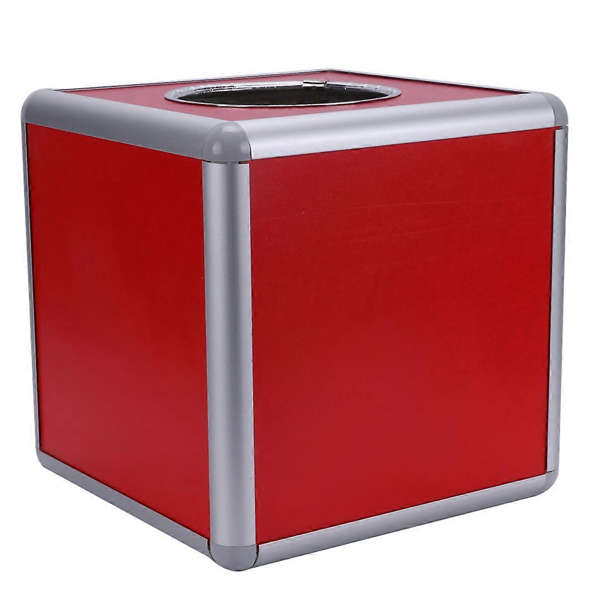 Acrylic Storage Box Storage Draw Box Lottery Ball Container Lottery Box Metal Collection Box