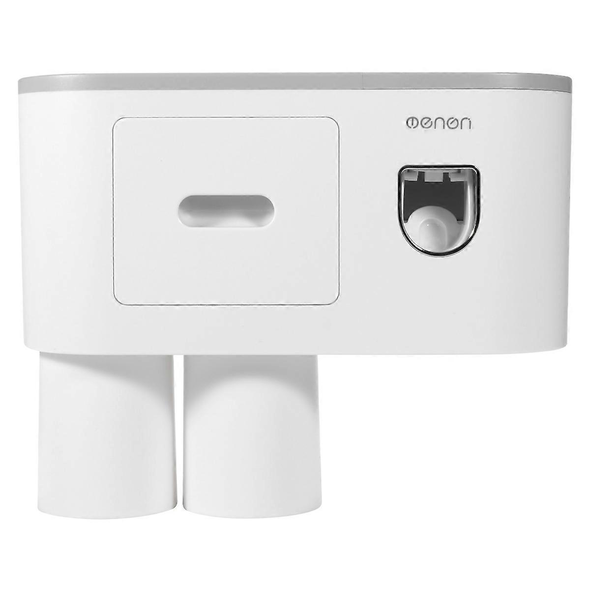 Eletric Toothbrush Wall Mounted Toothbrush Holder Automatic Toothpaste Dispenser Bathroom Toothbrush Holder