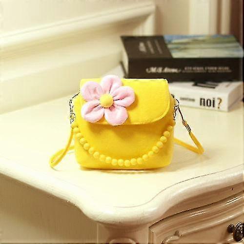 three-dimensional flower children's bag