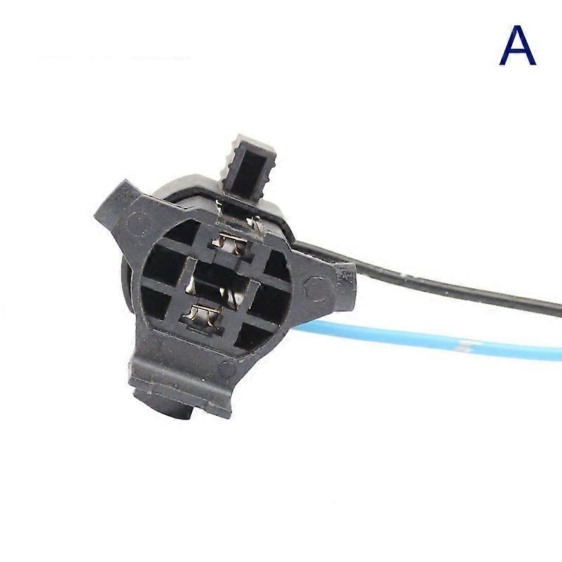 1Pc Car Bulb Socket Lamp Holder H7 Car Light Bulb Socket Triangle Circle