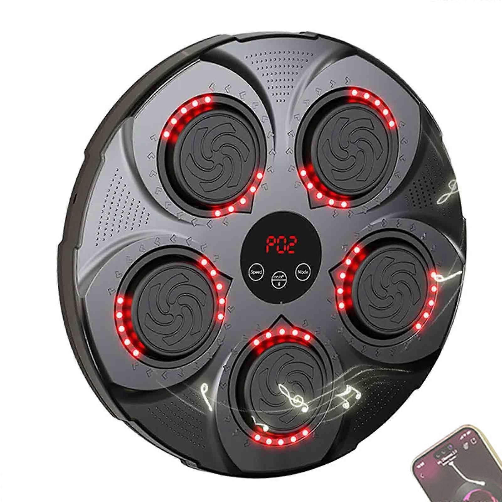 Brand New,Boxing Training Target Wall Mount Bluetooth Music Indoor React Exercise Machine