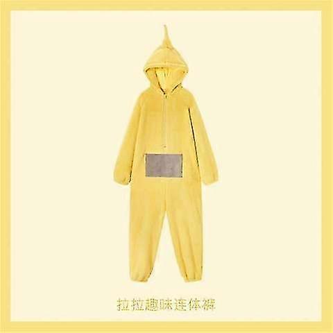 Unisex Teletubbies Κοστούμια Disi Onesies Λάλα Cosplay Πιτζάμες Ενηλίκων Πιτζάμες Ζωικά Πιτζάμες Ολόσωμη Φόρμα Υψηλής Ποιότητας