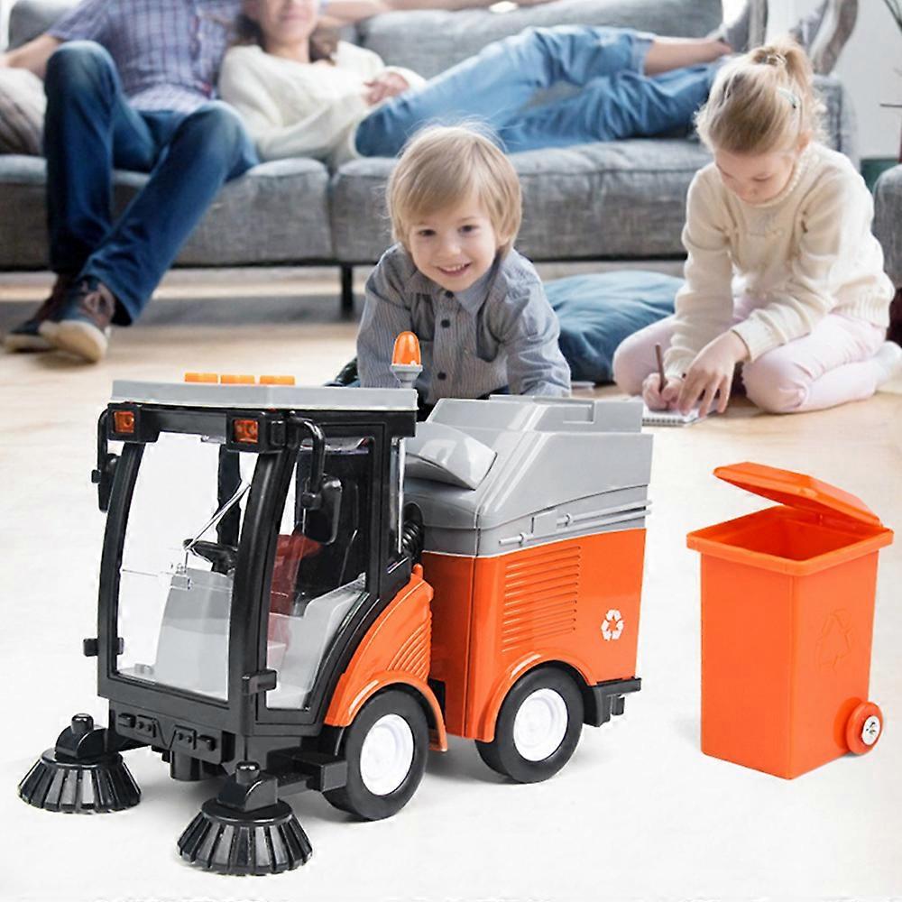 Simulace Silniční zametací automobil Hračka Popelářský vůz SanitaCe Likvidace Tramvaj