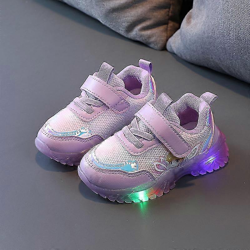LED Enfants Garçons Filles Light Up Sneakers Babies Velcro plates LED Enfants Garçons Filles Light Up Sneakers Babies Velcro plates