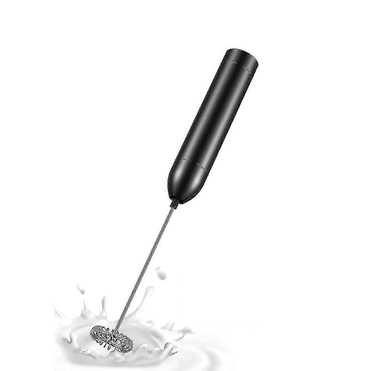 Mini Handheld Manual Milk Frother Stick,whisk Beater Foam Maker For Coffee, Cappuccino, Latte, Matcha