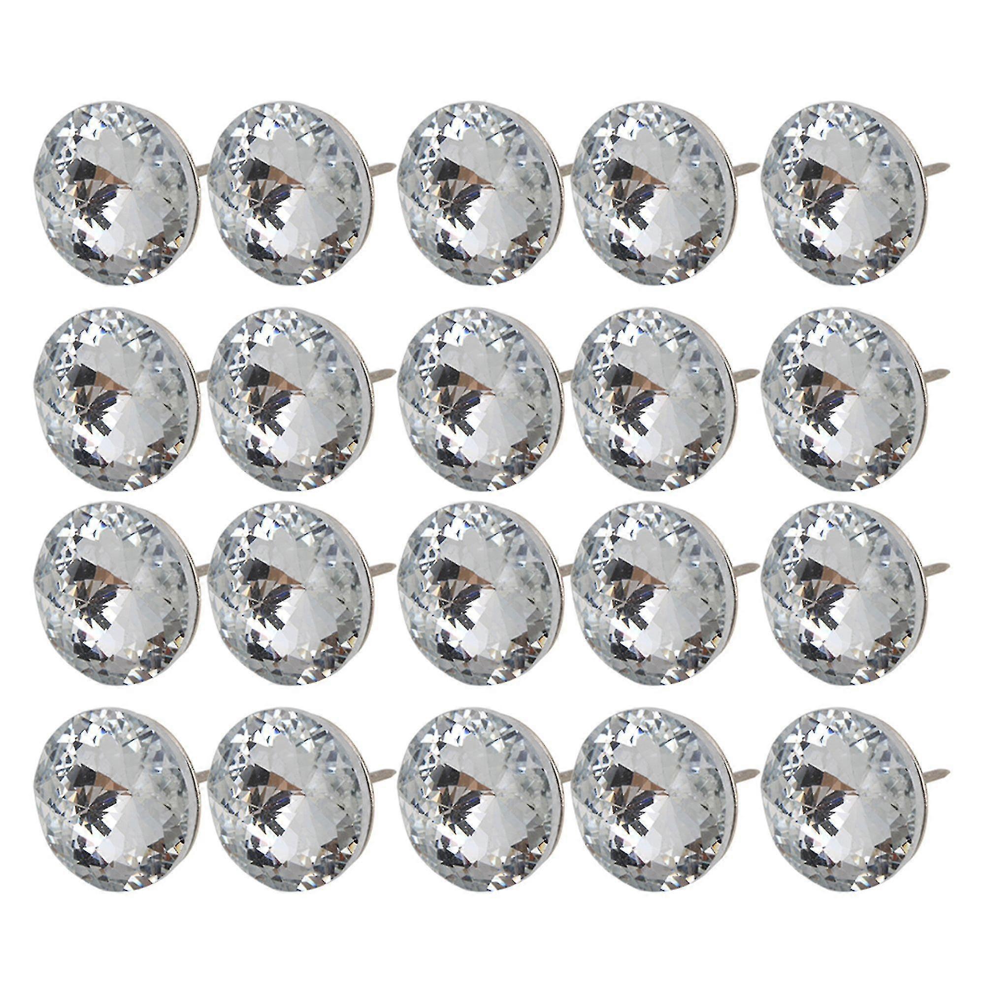 20stk polstring S Tacks Studs Pins 30mm Dia Sofa Rat