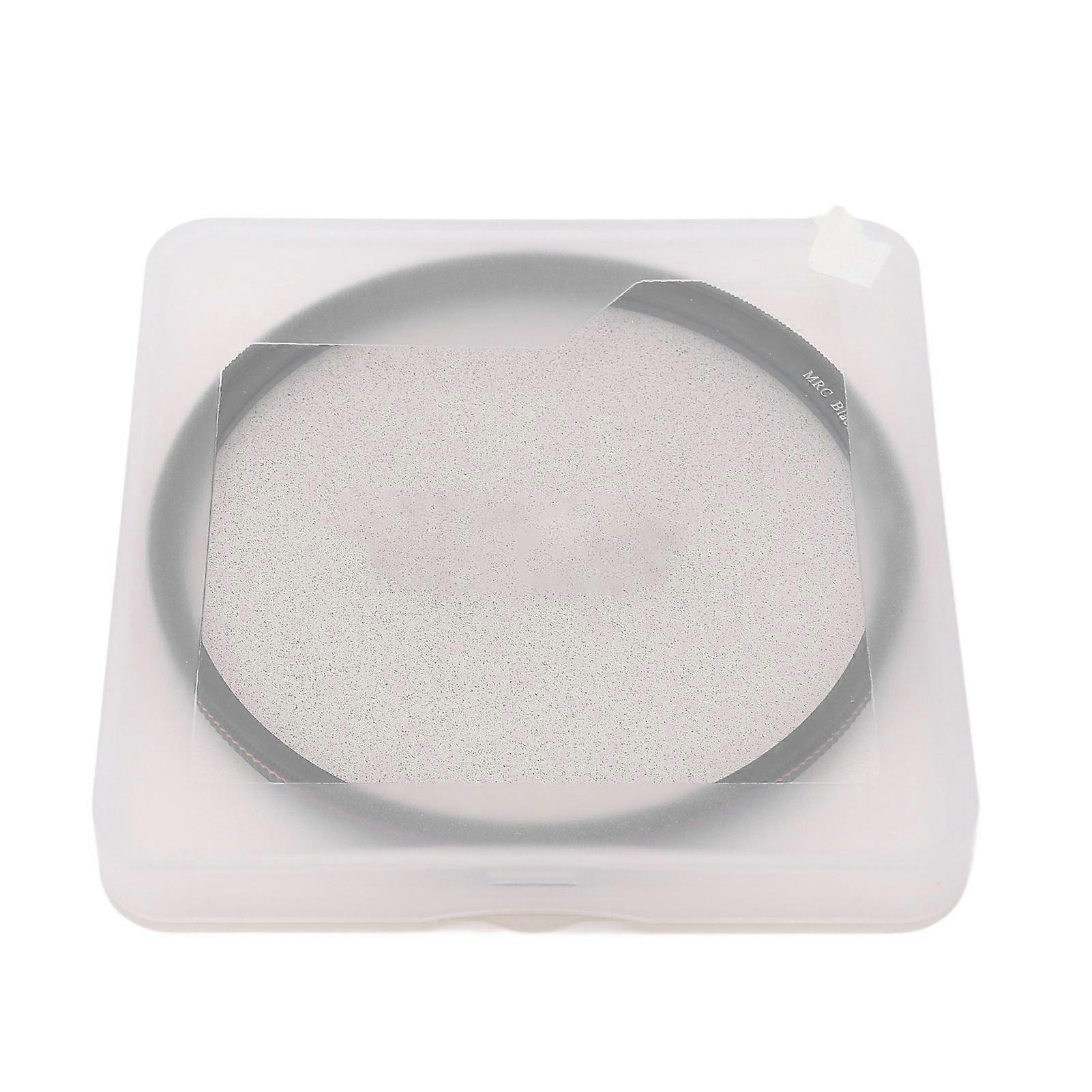 Black Mist Filter 1/2 Portrait Soft Diffuser Focus Camera Lens Filter Scratch Resistant for Video Vlog Photography