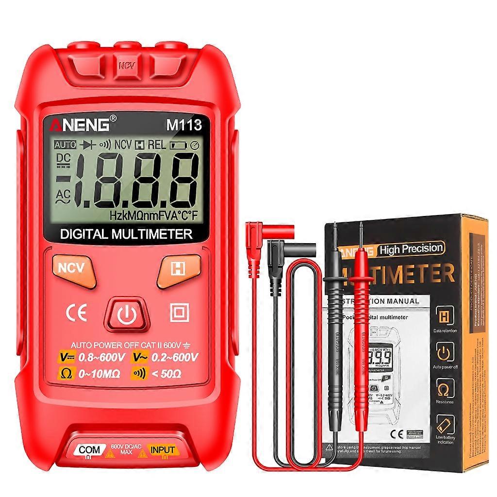 Multimeter Tester Meter Data Retention Auto Off Function Voltage Tester