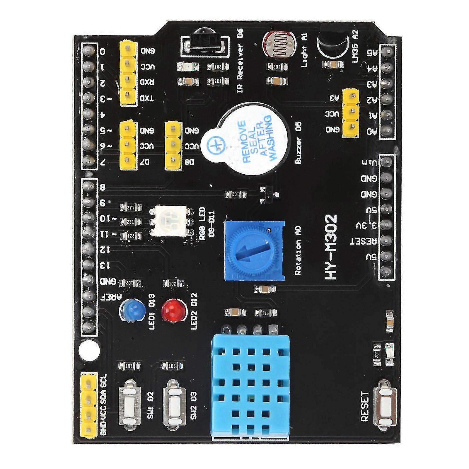 LM35 Temperature Humidity 9 in 1 Multifunction Expansion Board Computer Accessories