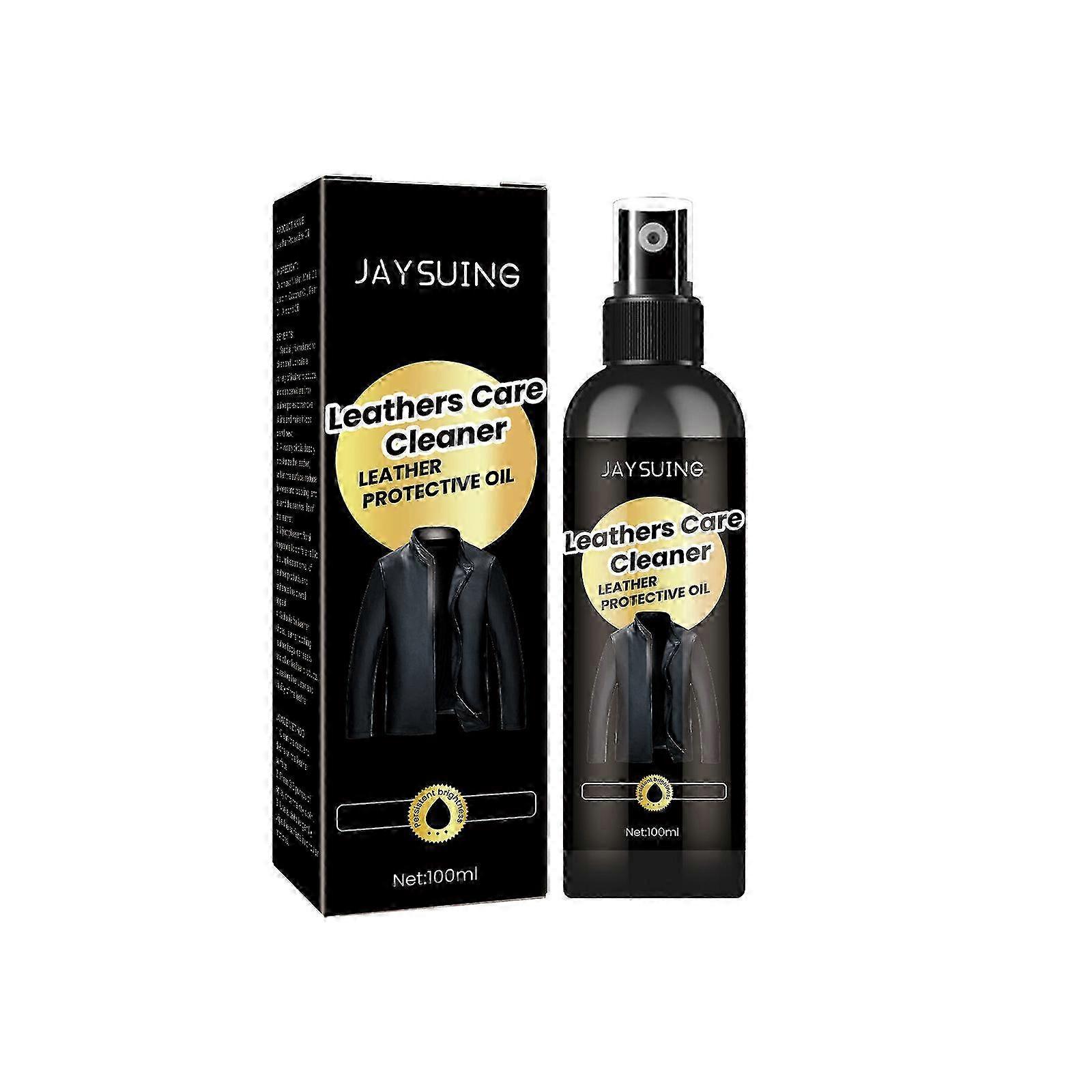 Jaysuing Läder Oljeskydd Soffa Läderväska Läderjacka Sanering Underhåll Renovering Polering Behandling Olja -