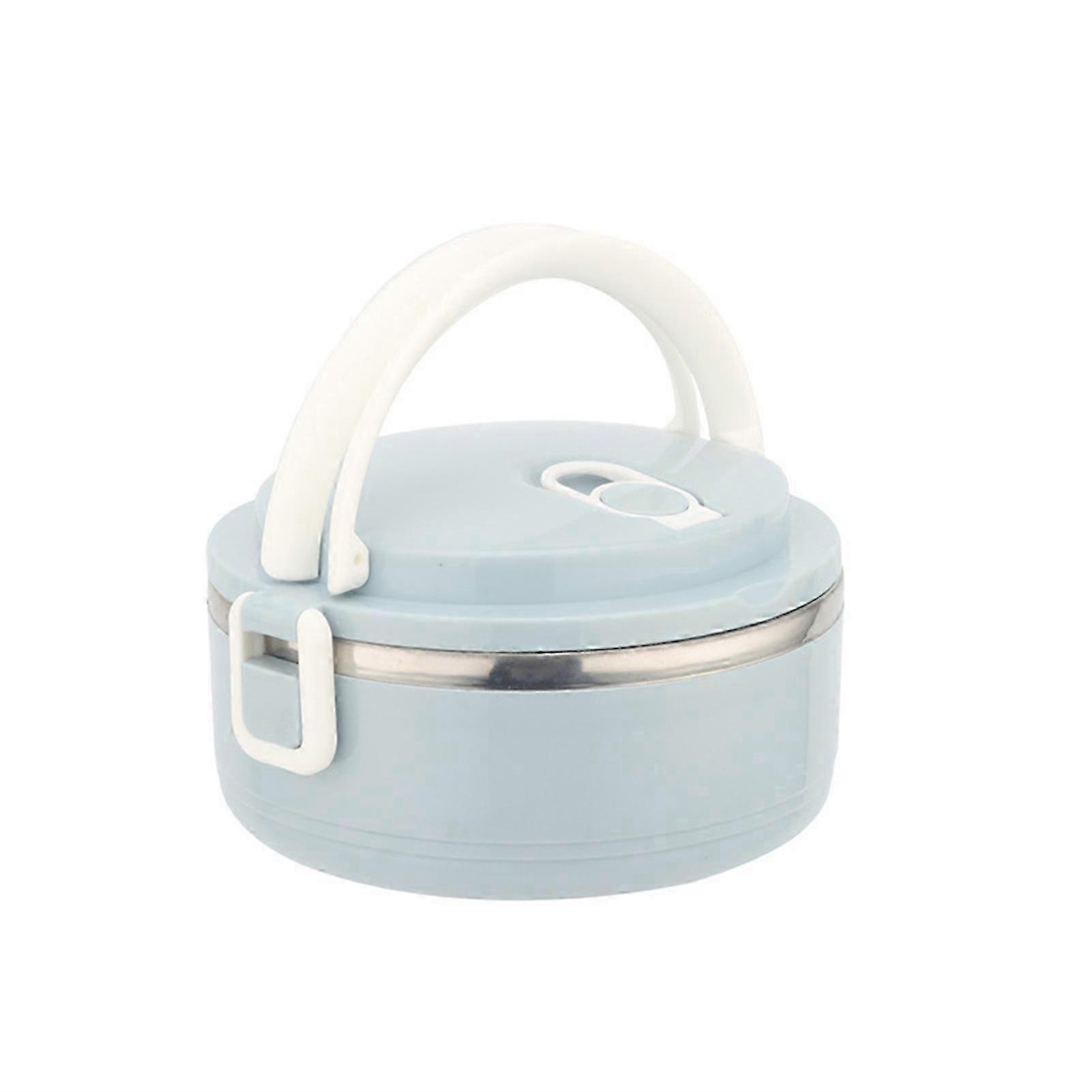 Microwaveable Lunch Box with Handle Household Large Food Container for Work School
