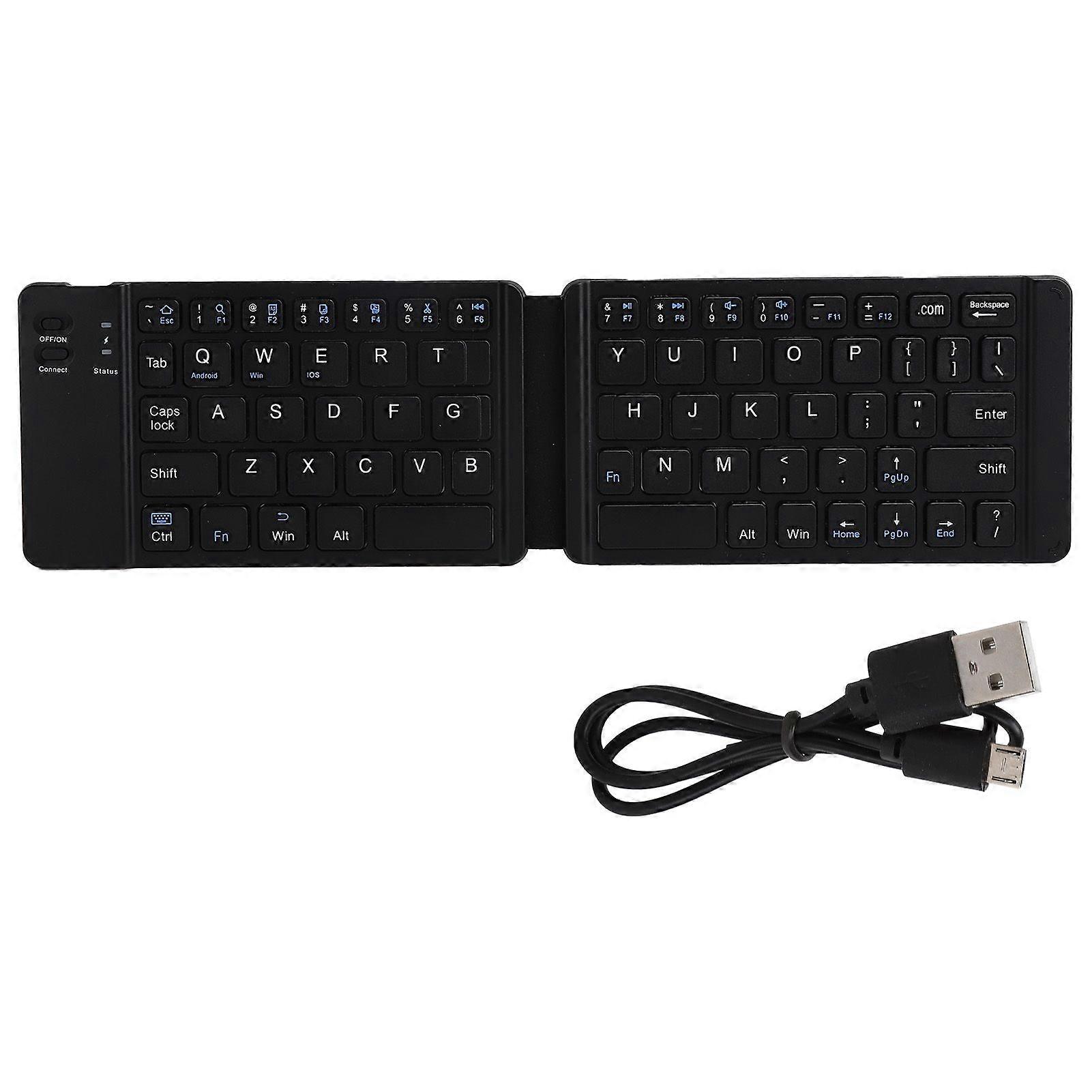 B05 Folding Keyboard Bluetooth 3.0 Wireless Keyboard for Laptop Tablet Computer Accessory