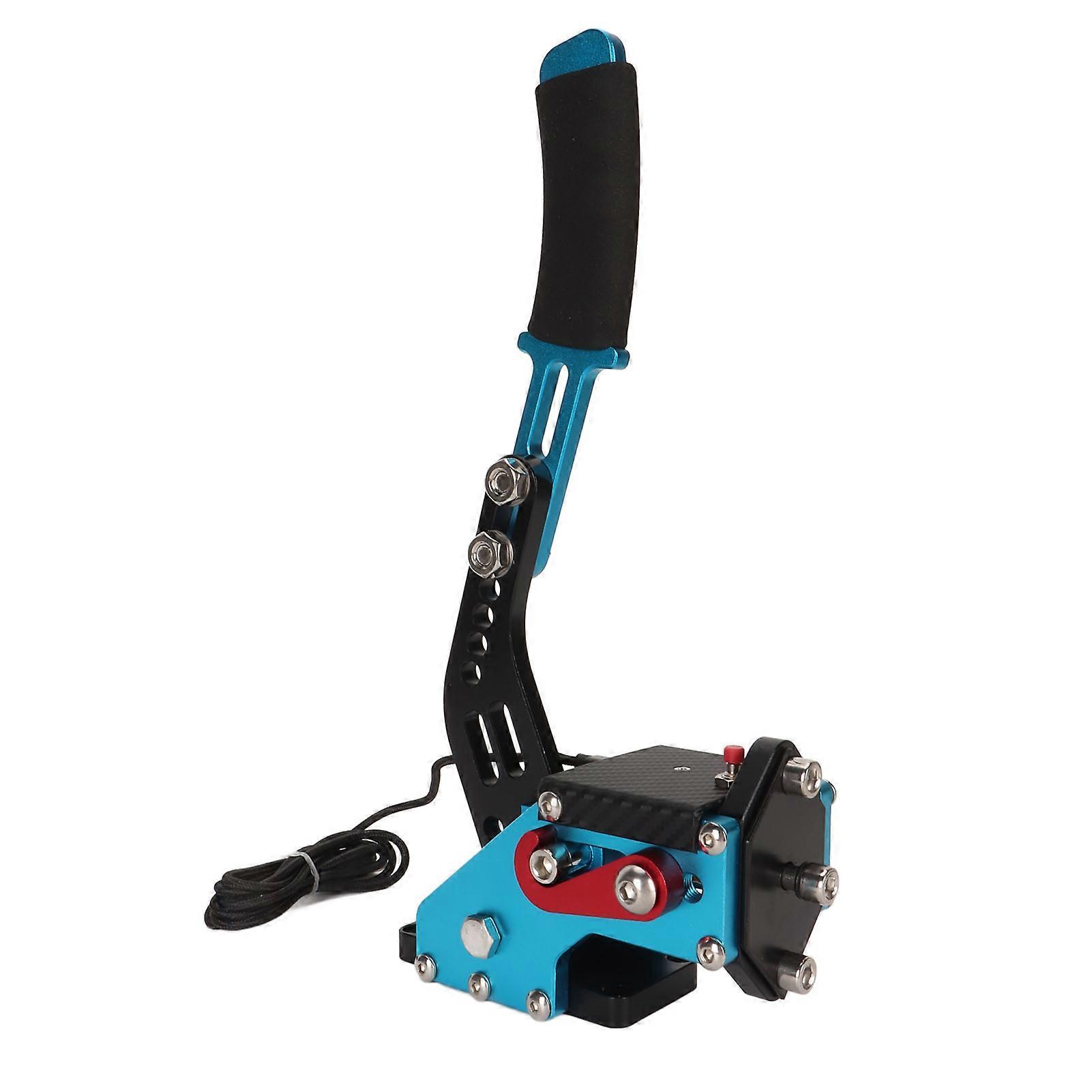 High-Precision USB Handbrake for Logitech Racing Wheels - Plug & Play - Blue