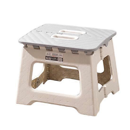 Folding Step Stool Portable Lightweight Heavy Duty Steel Holds Up to 300Lbs Outdoor Camping