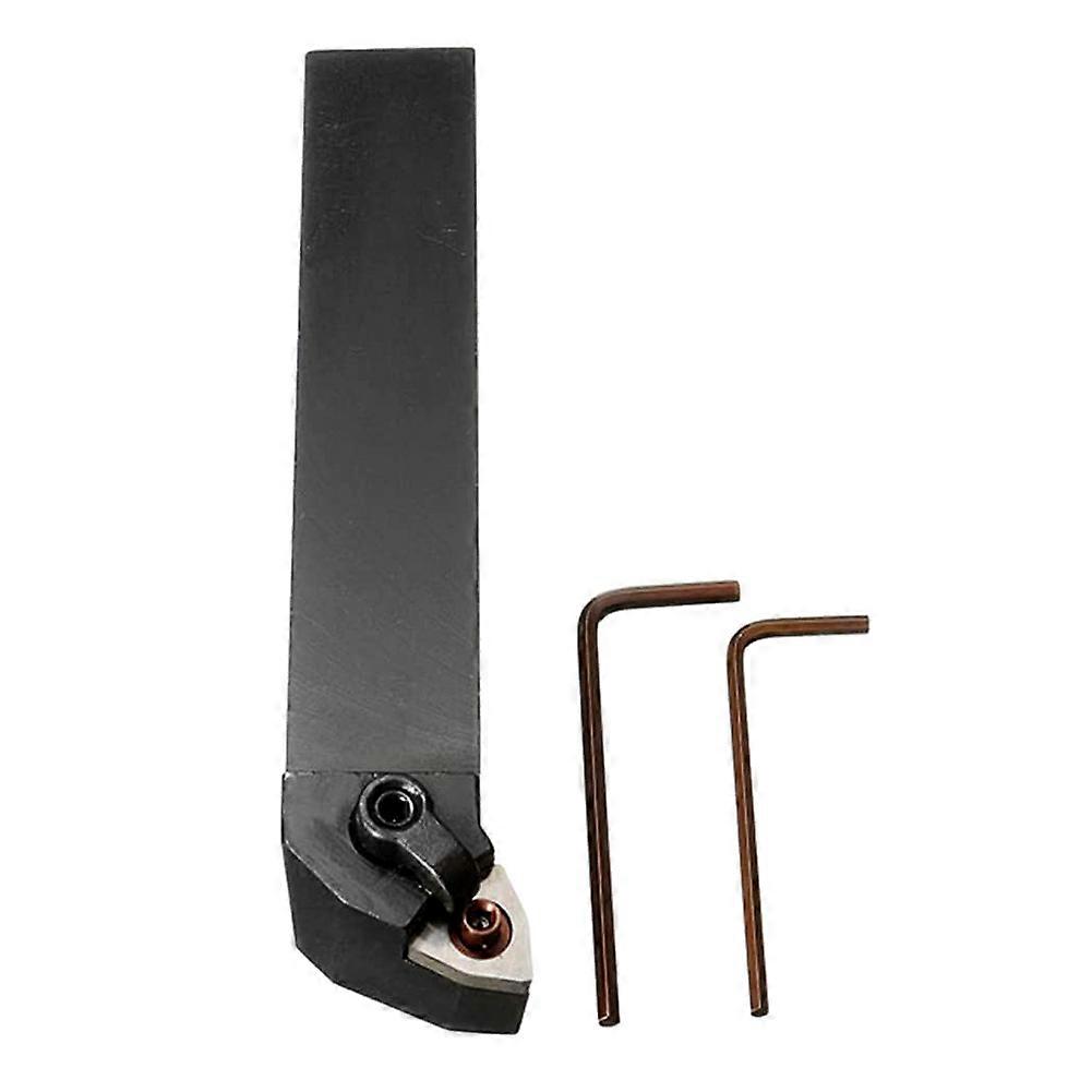 MWLNR2525M08 Lathe Tool Holder 25x25mm, 2 Wrenches for Carbide Inserts