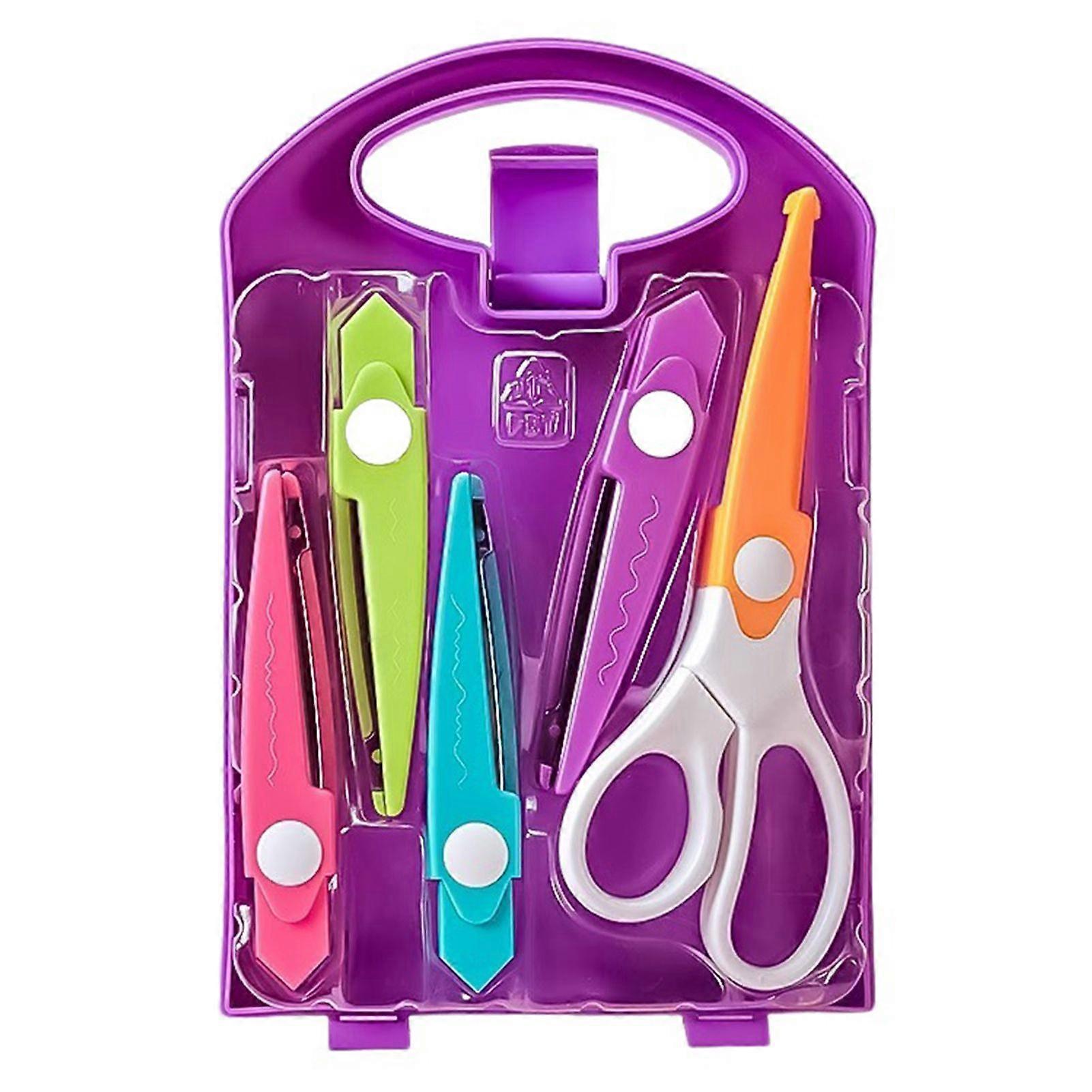 DIY Craft Puncher Set for Kids, Creative Hole Punch Shapes - Flower, Butterfly, Star, Heart, Fun Crafting Tool for Scrapbook & Card Making