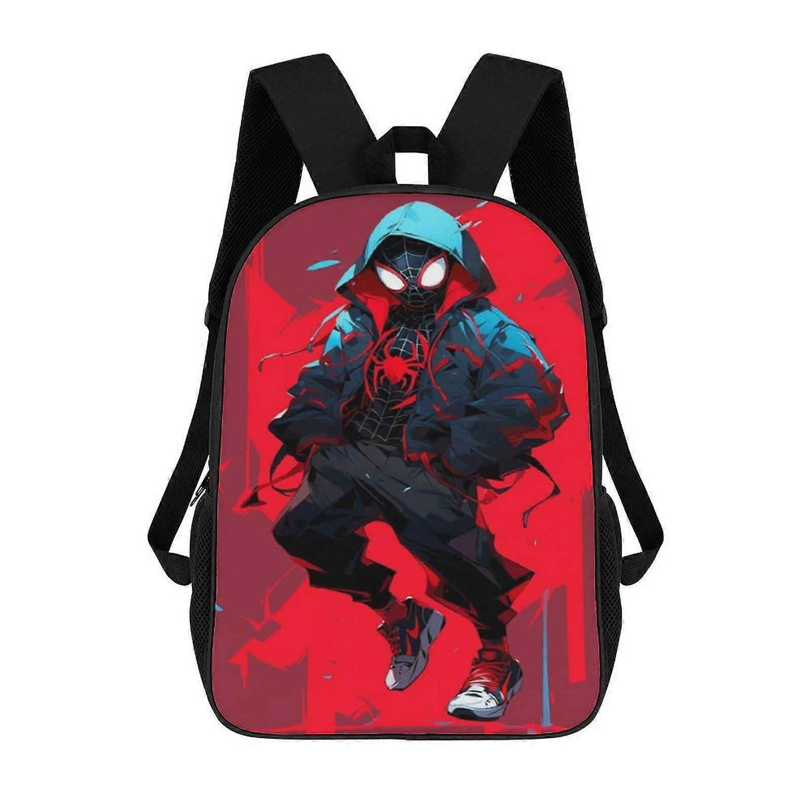 i2197 Miles Morales Backpack Shoulders DaypackBag Work Travel Classic Unisex Backpack kli2197